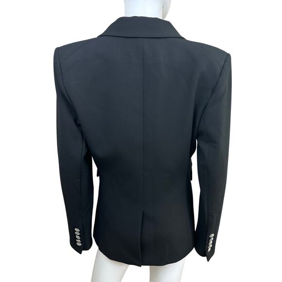 New VERONICA BEARD Miller Dickey Jacket Blazer Black Sz 6 - Picture 9 of 10